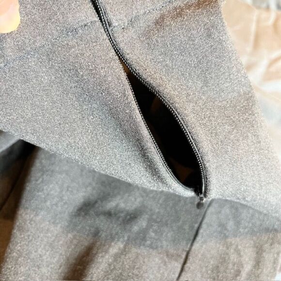 Banana Republic Women's Stretch Trousers Dark Charcoal Gray Size 2 - Picture 7 of 10